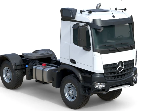 Mercedes Arocs Truck 3D Model