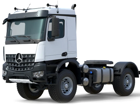 Mercedes Arocs Truck 3D Model