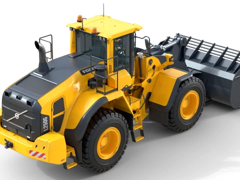 Volvo Wheel Loader L250G 3D Модель