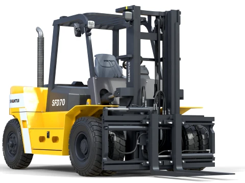 Shantui Diesel Forklift SFD100 3D Model