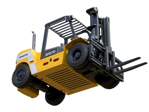 Shantui Diesel Forklift SFD100 3D Model