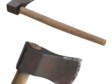 Axe PBR 3D Модель