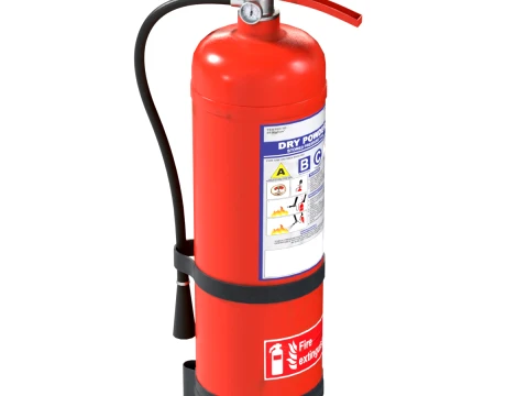 Fire Extinguisher 3D 模型