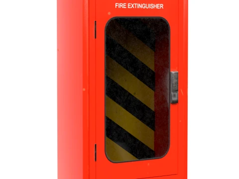 Fire Extinguisher Box Modelo 3D