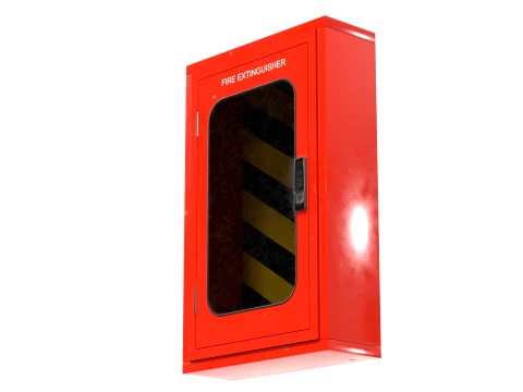 Fire Extinguisher Box 3D Model