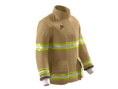 Fire Fighter Jacket 3D Model