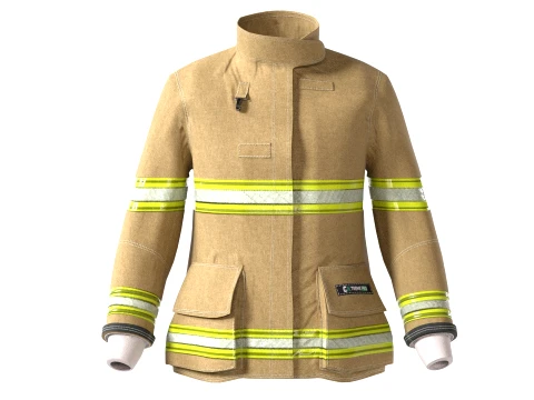Fire Fighter Jacket 3D Model