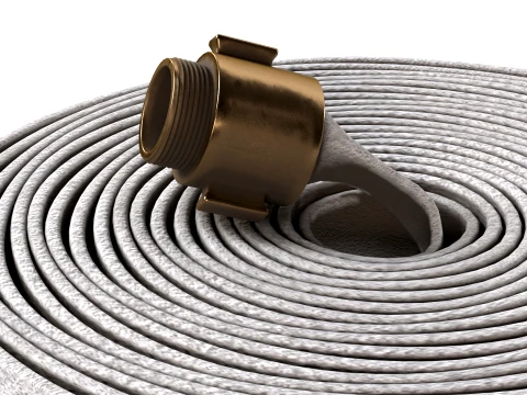 Fire Hose Pipe 3D Model