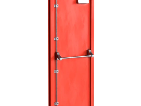 Fire Safety Door Modelo 3D