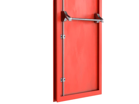 Fire Safety Door 3D Model