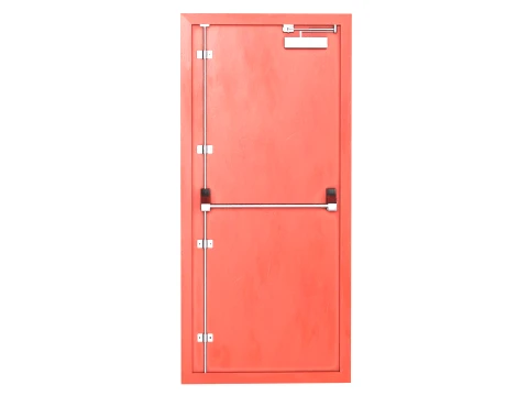 Fire Safety Door 3D Model