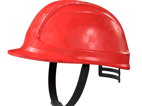 Fire Safety Helmet Small Modelo 3D