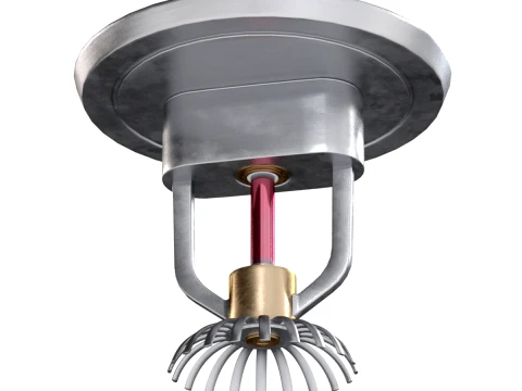 Fire Sprinkler 3D Model