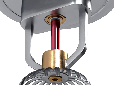 Fire Sprinkler 3D Model