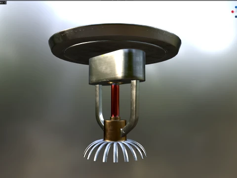 Fire Sprinkler 3D Model