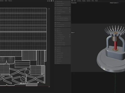 Fire Sprinkler 3D Model