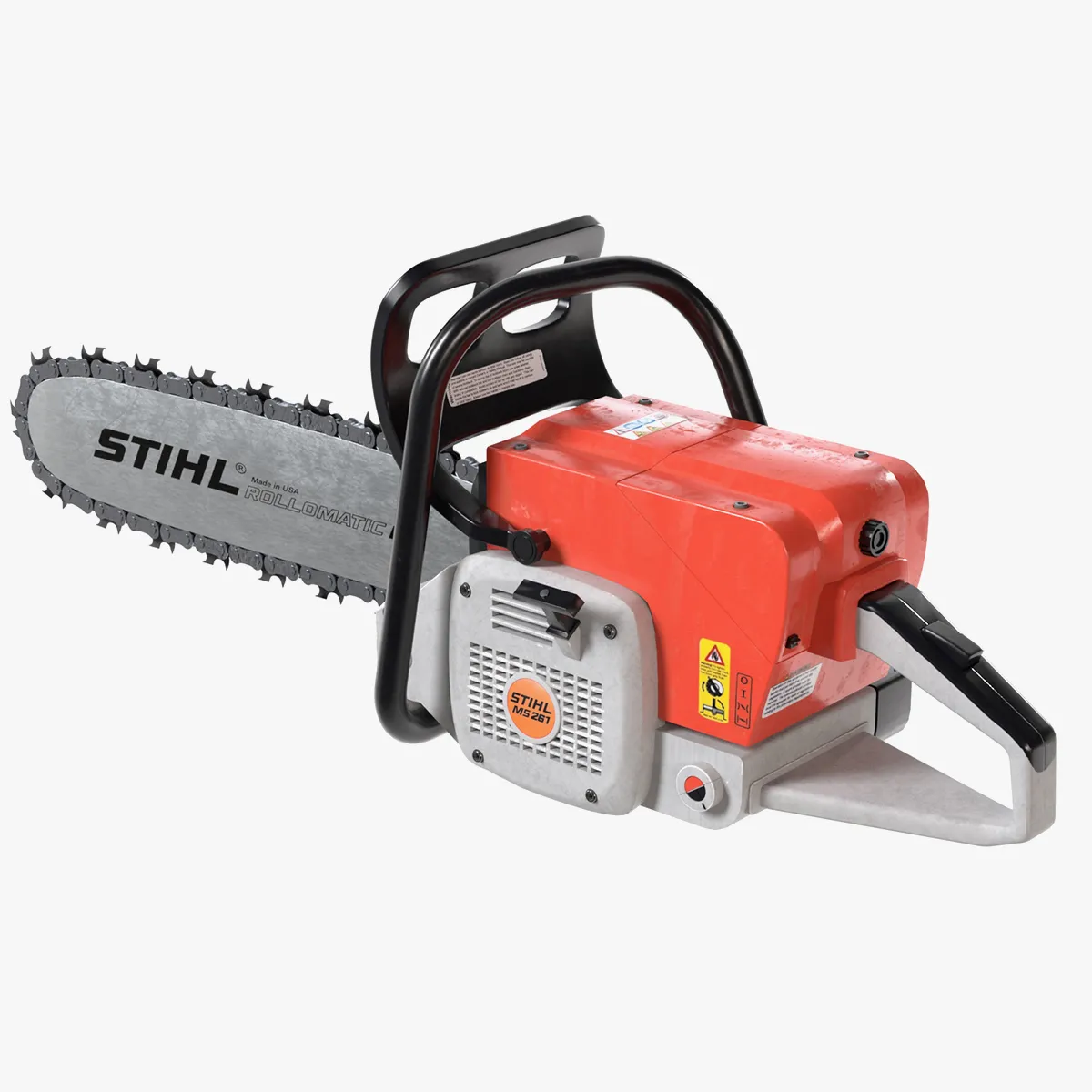 STHIL Chainsaw 3D Model .c4d .max .obj .3ds .fbx .stl .blend 
