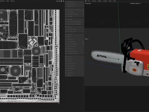 STHIL Chainsaw 3D Model