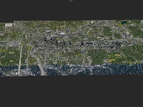 Atlanta 3d scan city 3D Model