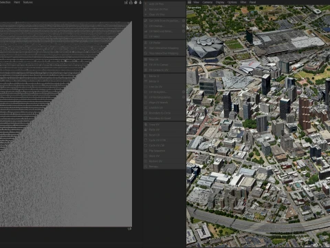 Atlanta 3d scan city 3D Model