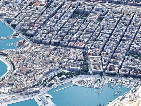 Bari 3d scan city 3D Model