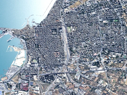 Bari 3d scan city 3D Model