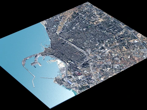 Bari 3d scan city 3D Model
