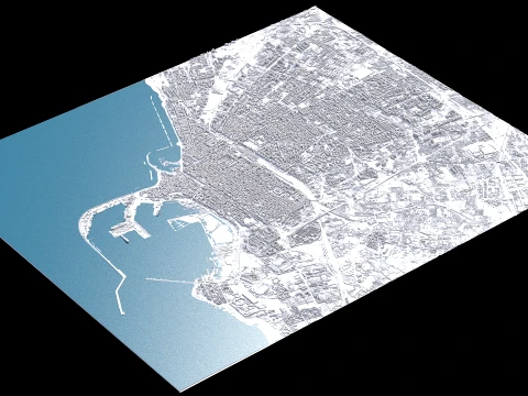 Bari 3d scan city 3D Model