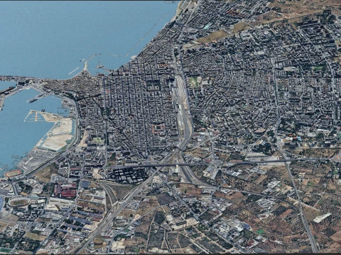 Bari 3d scan city 3D Model