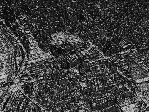 Bari 3d scan city 3D Model