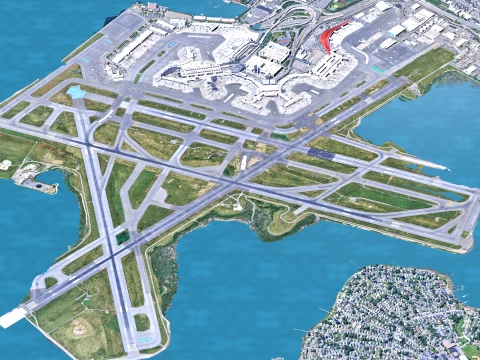 Boston 3d scan city usa 3D Model
