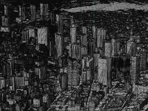 Boston 3d scan city usa 3D Model