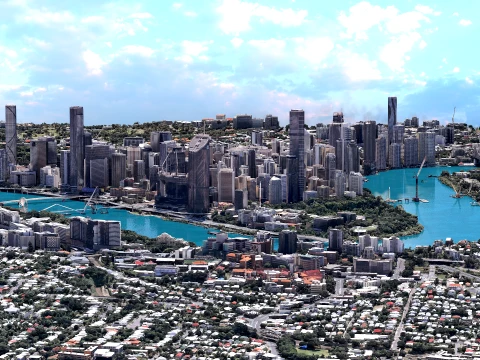 Brisbane 3d Scan City Australia 3D Model
