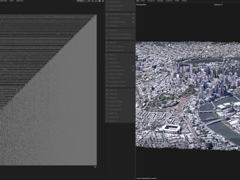 Brisbane 3d Scan City Australia 3D Model