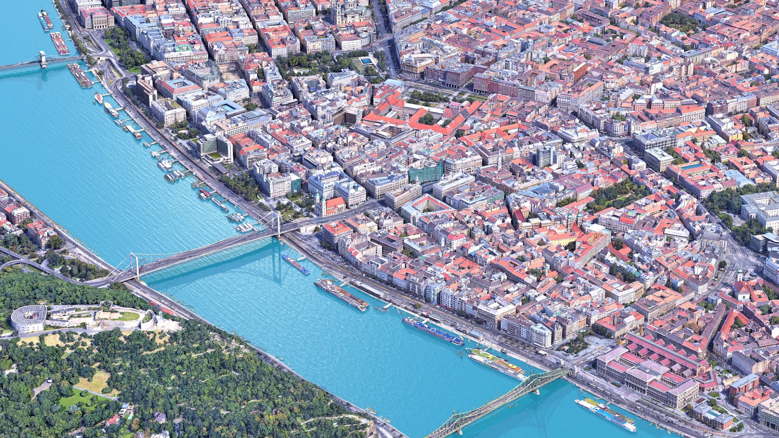 Budapest 3d scan city 3D Model .c4d .max .obj .3ds .fbx .stl .blend 