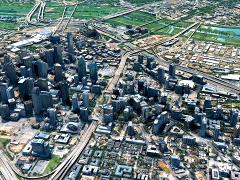 Dallas 3d scan city 3D Model