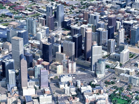 Denver 3d scan city 3D Modell