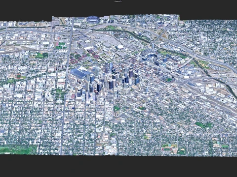 Denver 3d scan city 3D Model