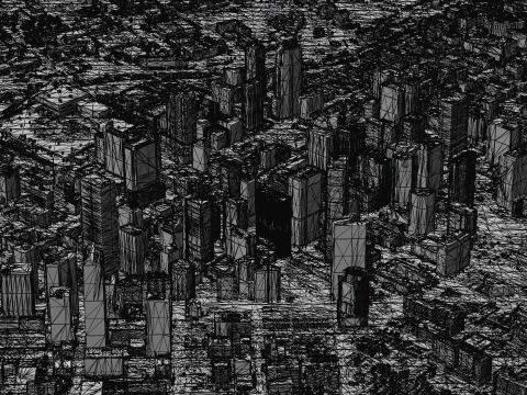Denver 3d scan city 3D Model