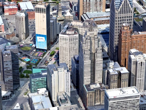Detroit 3d scan city 3D Model