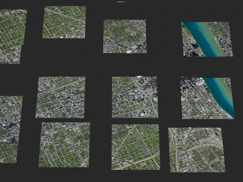 Detroit 3d scan city 3D Model