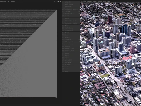 Fort Lauderdale 3d scan city 3D Model