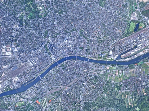 Frankfurt 3d scan city 3D Model