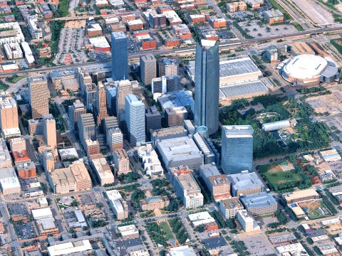 Oklahoma 3d scan city 3D Model