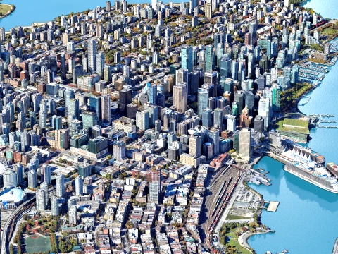 Vancouver 3d scan city 3D 모델