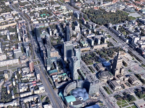 Warsaw Terrain 3d scan city Poland 3D 모델