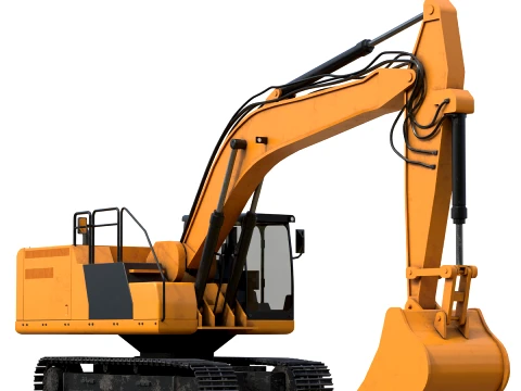 Excavators 336 3D Model