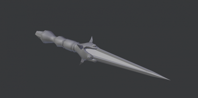 fantasy dagger - spiderfang Modèle 3D .c4d .max .obj .3ds .fbx .stl .blend 