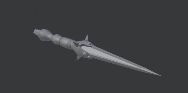 fantasy dagger - spiderfang 3D Model .c4d .max .obj .3ds .fbx .stl .blend