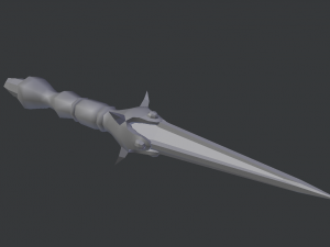 fantasy dagger - spiderfang 3D मॉडल